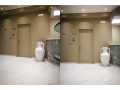 installazione in Lecce e provincia porte interne tamburate marchio Flessya linea Nidio 2 laccato Extra Grigio Becker 4477 2