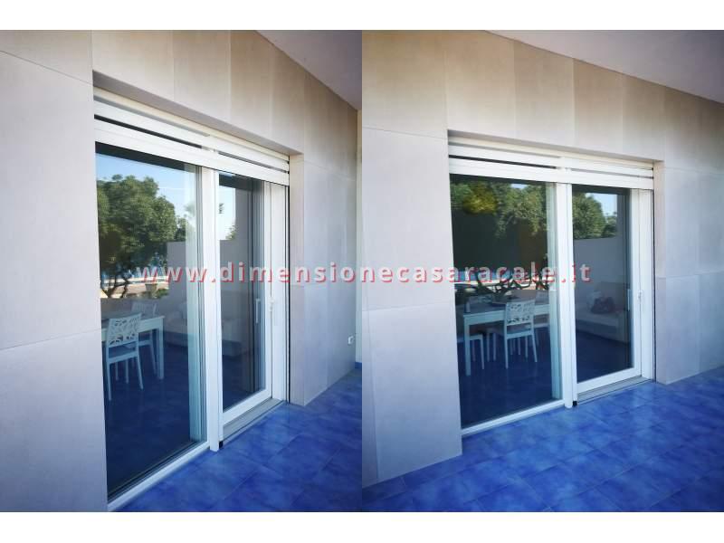 Infissi in PVC con profilo Rehau a marchio I NOBILI senza cordolo Linea Cavaliere 11