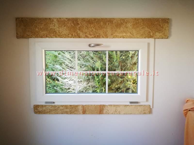 Infissi in PVC con profilo Rehau a marchio I NOBILI senza cordolo Linea Cavaliere 7