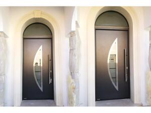 Installazioni in Lecce e provincia di portoni d’ingresso in acciaio coibentato a marchio Hörmanntaglio termico e certificazione a norma CE