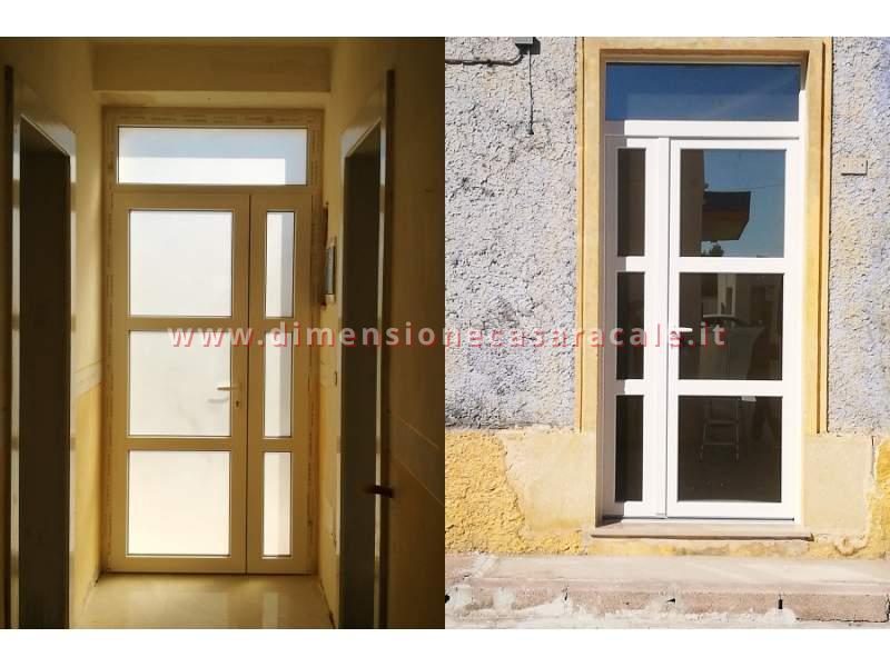 Portoni in PVC con profilo Rehau  6
